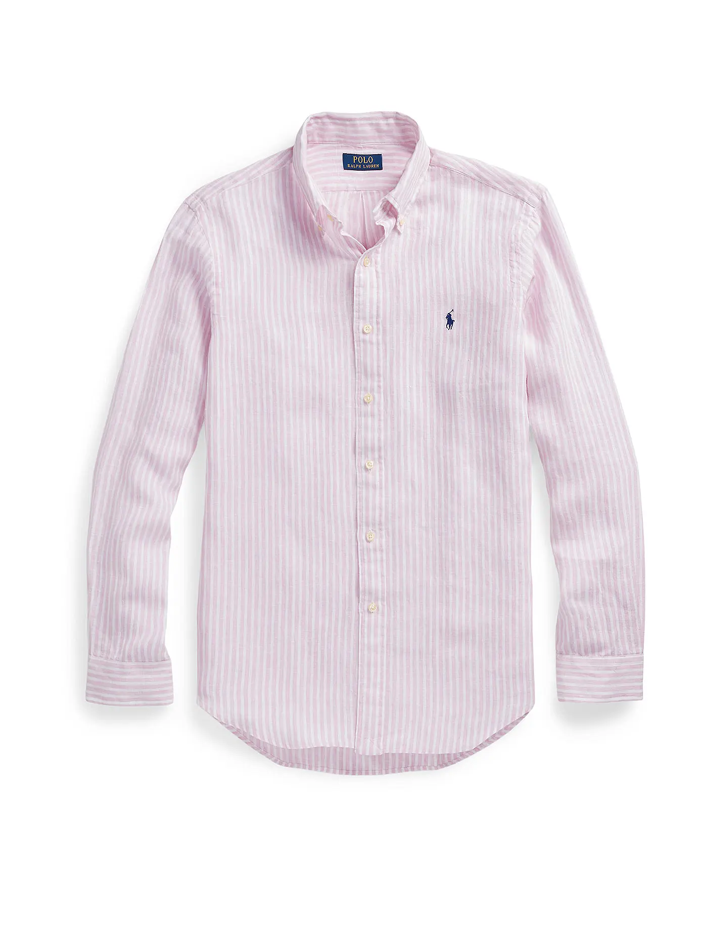 POLO RALPH LAUREN | Leinenhemd | rosa